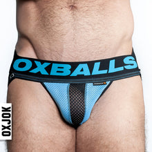 Oxballs Oxjok Airmesh Swagger Slider-Strap Jock Sky Blue S