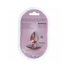 Ouch! Smooth Silicone Anal Plug Small 2.6 in. Rose Gold