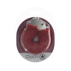 Ouch! Heavy-Duty Fluffy Handcuffs Burgundy