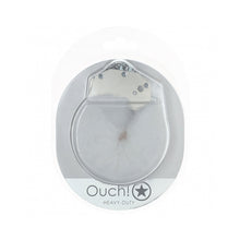 Ouch! Heavy-Duty Fluffy Handcuffs White