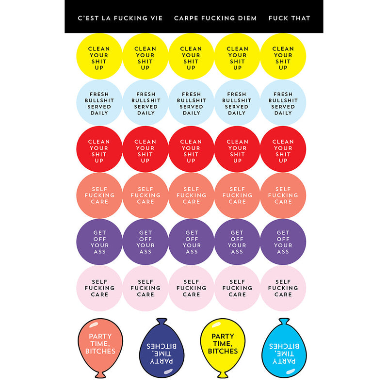 Fucking Planner Stickers