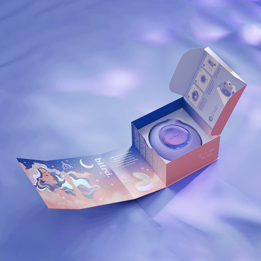 Biird Lumii Clitoral Suction Stimulator Lilac