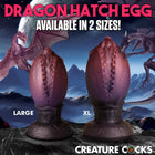 Creature Cocks Dragon Hatch Silicone Egg Large