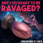 Creature Cocks Dragon Hatch Silicone Egg Large