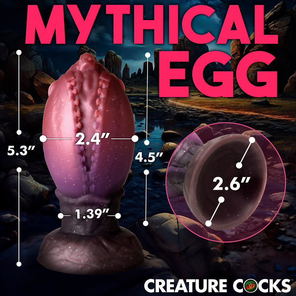 Creature Cocks Dragon Hatch Silicone Egg Large