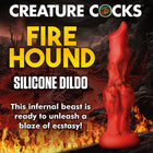 Creature Cocks Fire Hound Silicone Dildo S