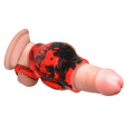 Creature Cocks Hell Hound Silicone Girth Enhancer with Ball Strap L