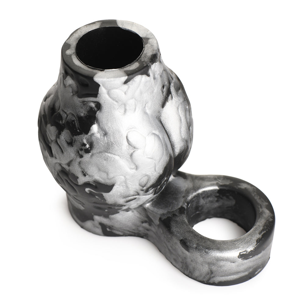 Creature Cocks Night Prowler Silicone Girth Enhancer with Ball Strap L