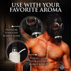 Master Series Rubber Gas Mask with Bottle