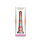 Colours Stacked 9 in. Dildo Red/Gold