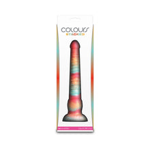 Colours Stacked 9 in. Dildo Red/Gold