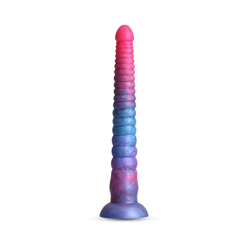 Colours Stacked 12 in. Dildo Pink/Blue