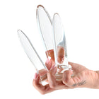 Crystal 3-Piece Glass Trainer Kit Clear