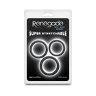 Renegade 3-Piece Slim Rings Black