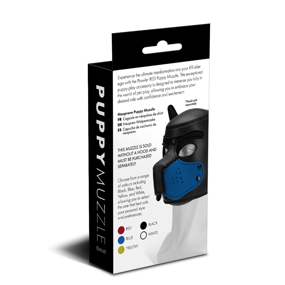 Prowler RED Puppy Muzzle Blue