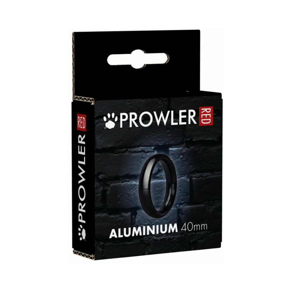 Prowler RED Aluminum Black 40mm Ring