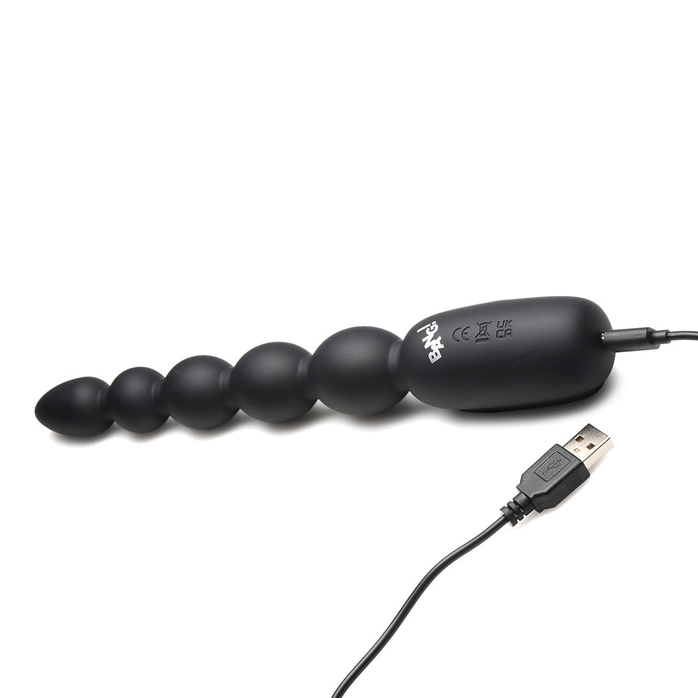 BANG! Digital Silicone Anal Beads