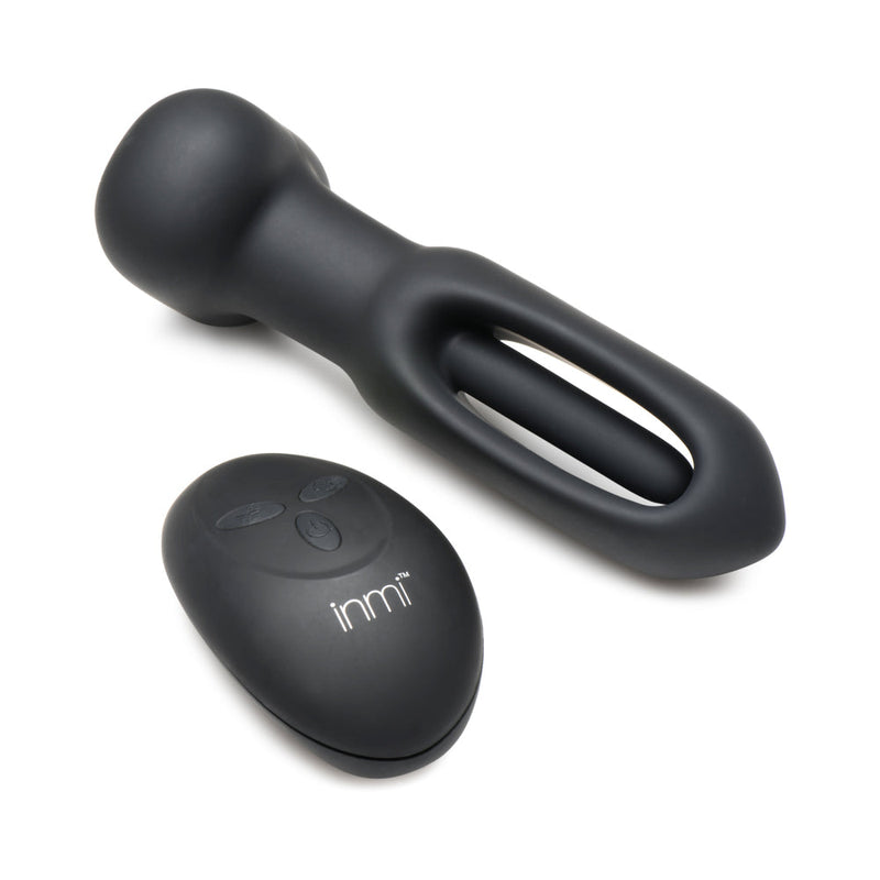 Flickers Bum Flick Flicking & Vibrating Silicone Butt Plug with Remote