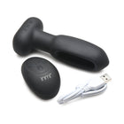 Flickers Bum Flick Flicking & Vibrating Silicone Butt Plug with Remote