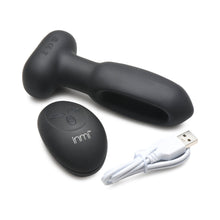 Flickers Bum Flick Flicking & Vibrating Silicone Butt Plug with Remote