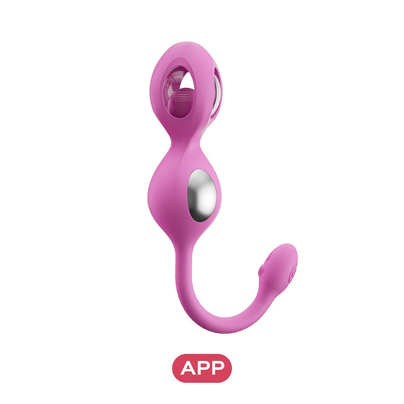 Honey Play Box Elektra App-Controlled E-Stim Kegel Training Set Pink
