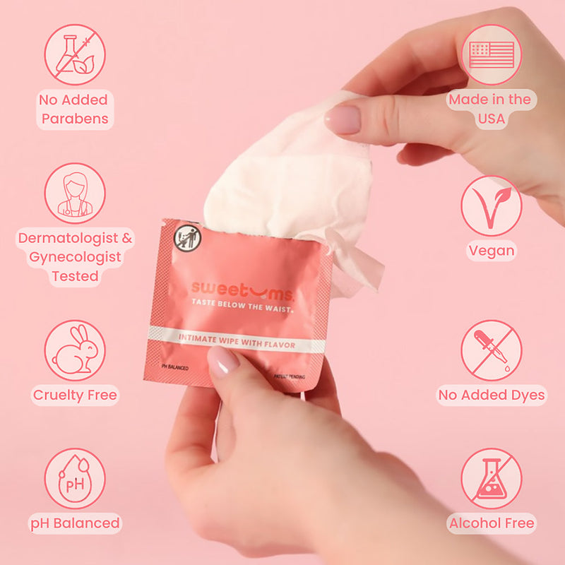 Sweetums Individual Wipes CherryÂ