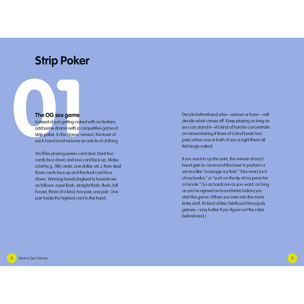 Steamy Sex Games:Â A Naughty/Nice Playbook for Adventurous Couples