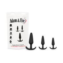 Adam & Eve Naughty Silicone Trainer Kit Black (Bag Packaging)