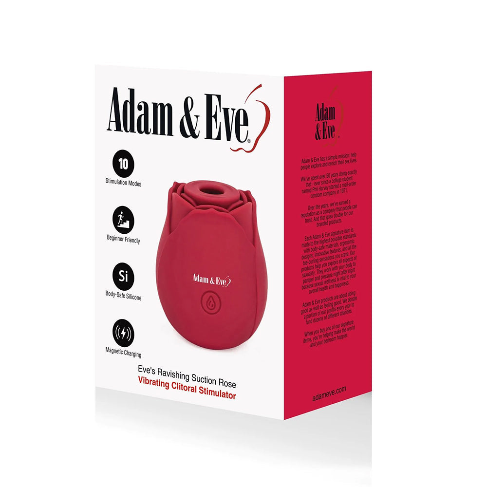 Adam & Eve Eve''s Ravishing Suction Rose