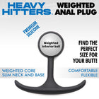 Heavy Hitters Comfort Plugs Premium Silicone 3.3 in. Weighted Round Plug