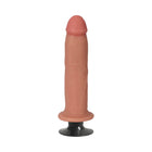 JOCK 8 in. Bareskin Vibrating Dildo Light