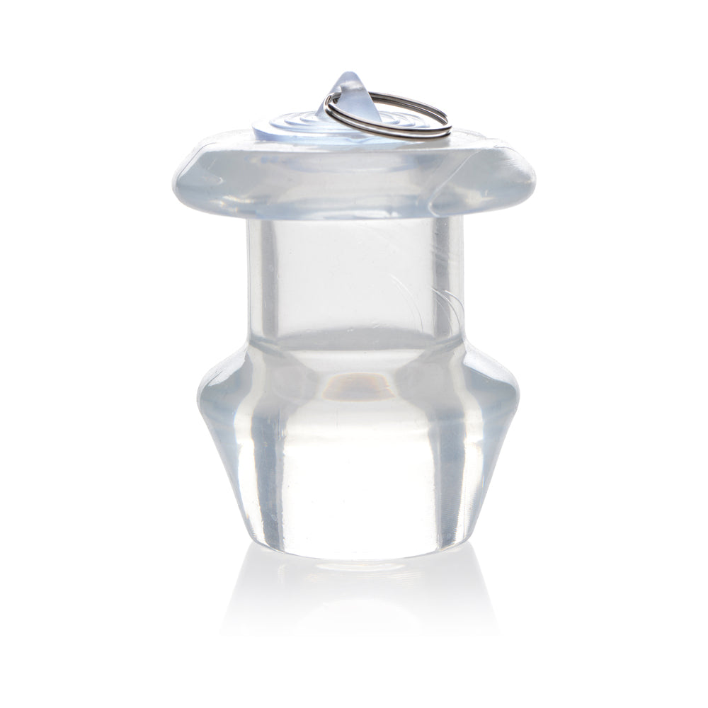 Master Series Ass Bung Clear Hollow Anal Dilator 3 in.