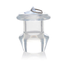 Master Series Ass Bung Clear Hollow Anal Dilator 3 in.