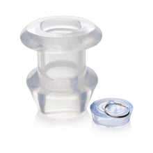 Master Series Ass Bung Clear Hollow Anal Dilator 3 in.