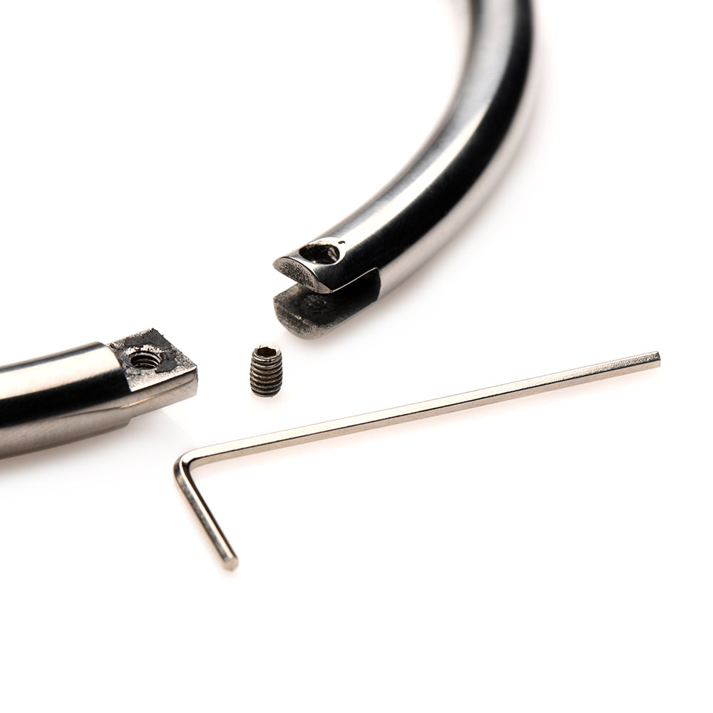 Master Series Possession Stainless Steel Locking Collar M