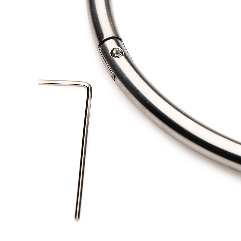 Master Series Possession Stainless Steel Locking Collar XL