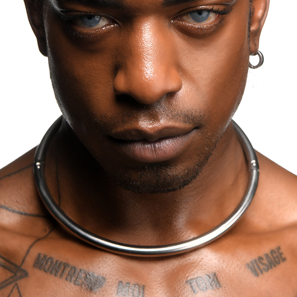 Master Series Possession Stainless Steel Locking Collar XL