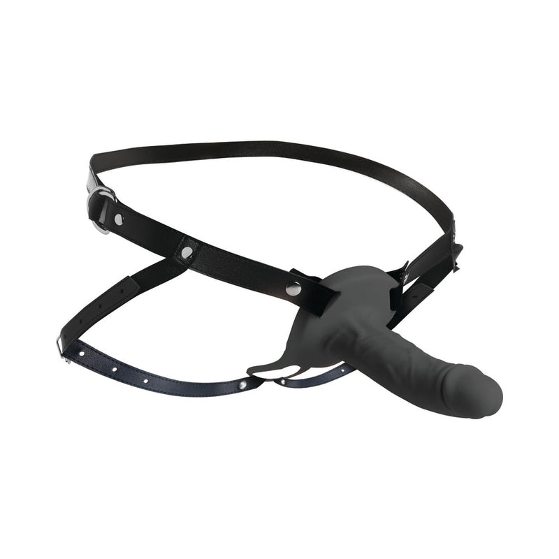 Size Matters 2 in. Erection 28X Realistic Remote Vibrating Silicone Sheath Black