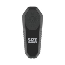 Size Matters 2 in. Erection 28X Realistic Remote Vibrating Silicone Sheath Black