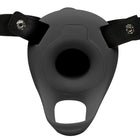 Size Matters 2 in. Erection 28X Smooth Remote Vibrating Silicone Sheath Black