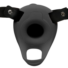 Size Matters 2 in. Erection 28X Smooth Remote Vibrating Silicone Sheath Black