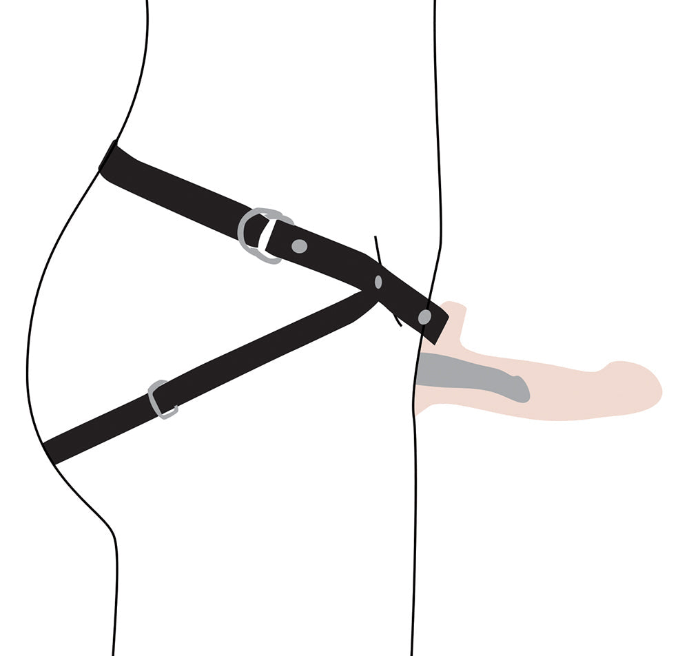 Size Matters 2 in. Erection 28X Smooth Remote Vibrating Silicone Sheath Light