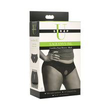 Strap U Lace Envy Crotchless Panty Harness Black 3XL