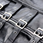 STRICT Lace-up Corset Vest & Thong L