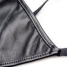 STRICT Lace-up Corset Vest & Thong L