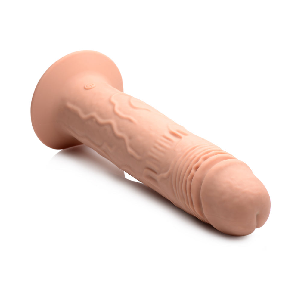 Thump It 7X Remote Vibrating & Thumping Dildo M