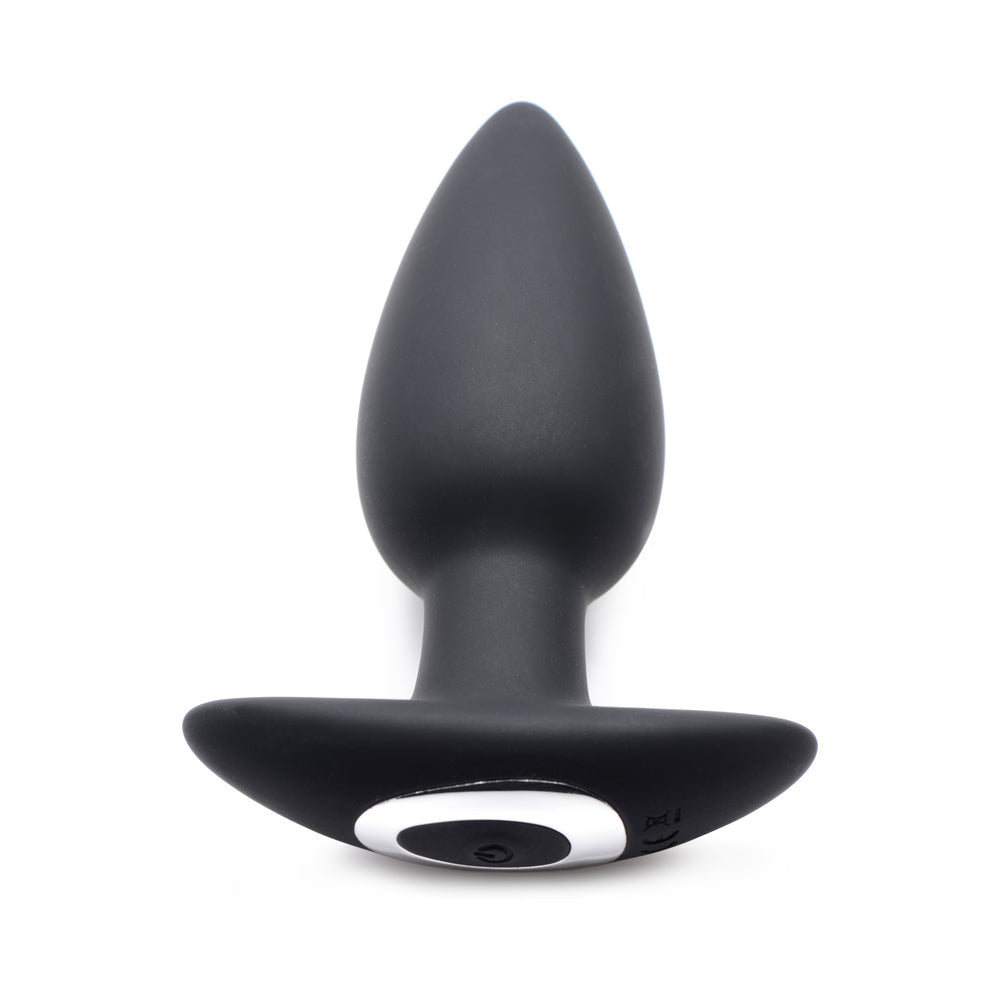 Whisperz Voice Activated 10X Vibrating Butt Plug with Remote