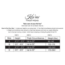 Kixies Mardi Gras Fishnet Thigh High Tan Size C