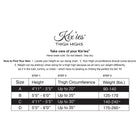 Kixies Black Fishnet Mardi Gras Tights Size C