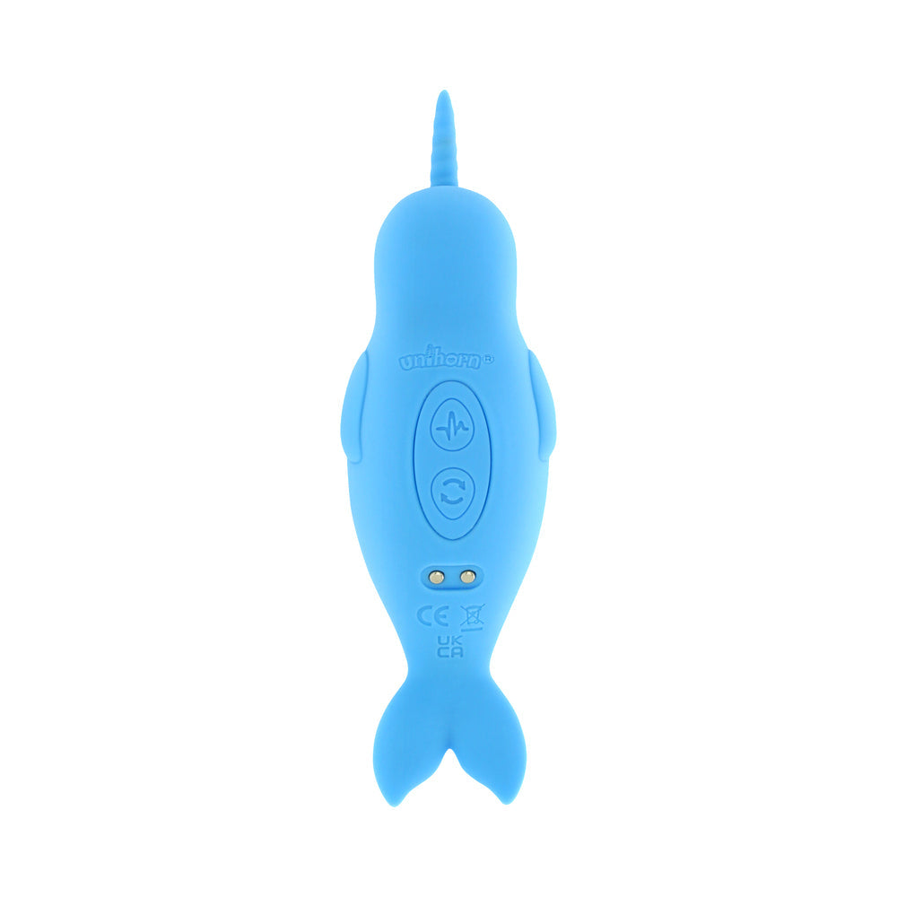Unihorn of the Sea Neigh Mo The Narwhal Blue